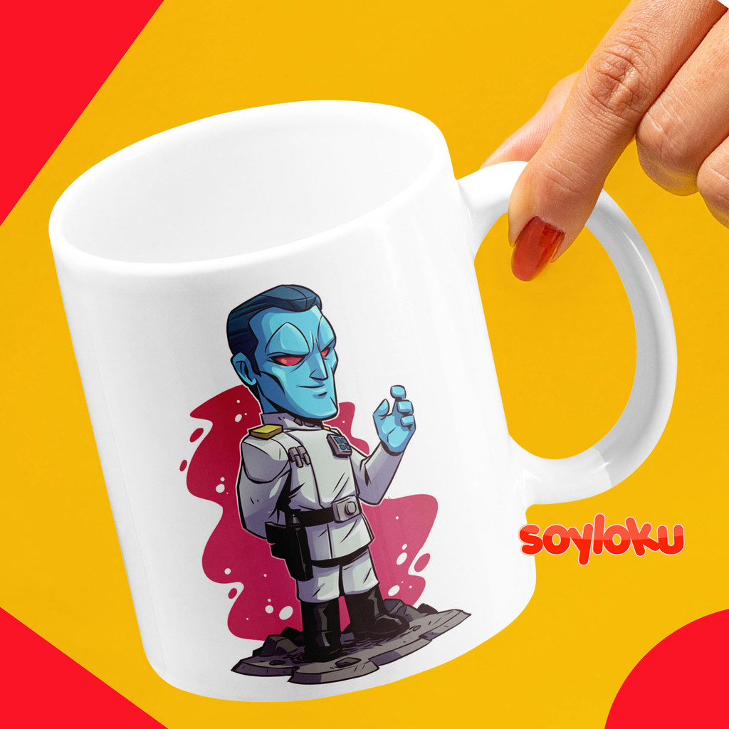 Thrawn Ceramic Mug Hadiah Gelas Minum