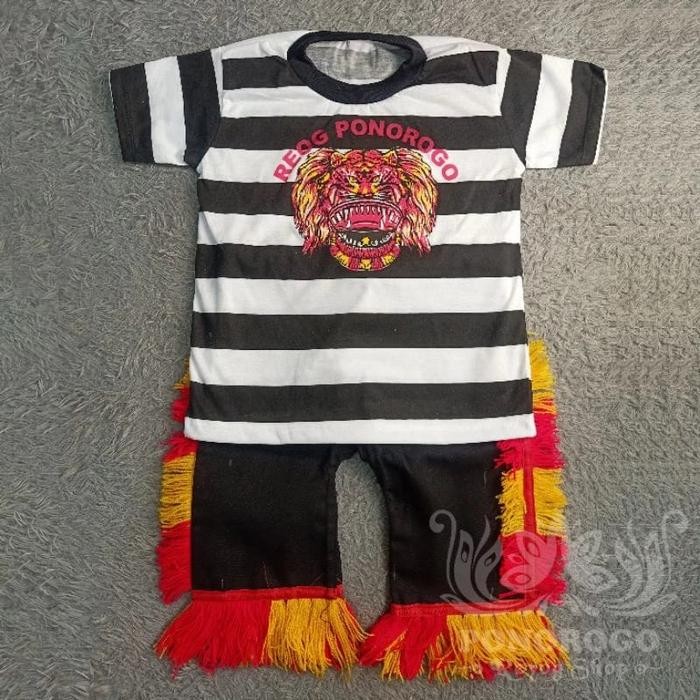 ORIGINAL Baju Reog Ponorogo Anak kaos kuda lumping kaos Reog Anak READY STOCK