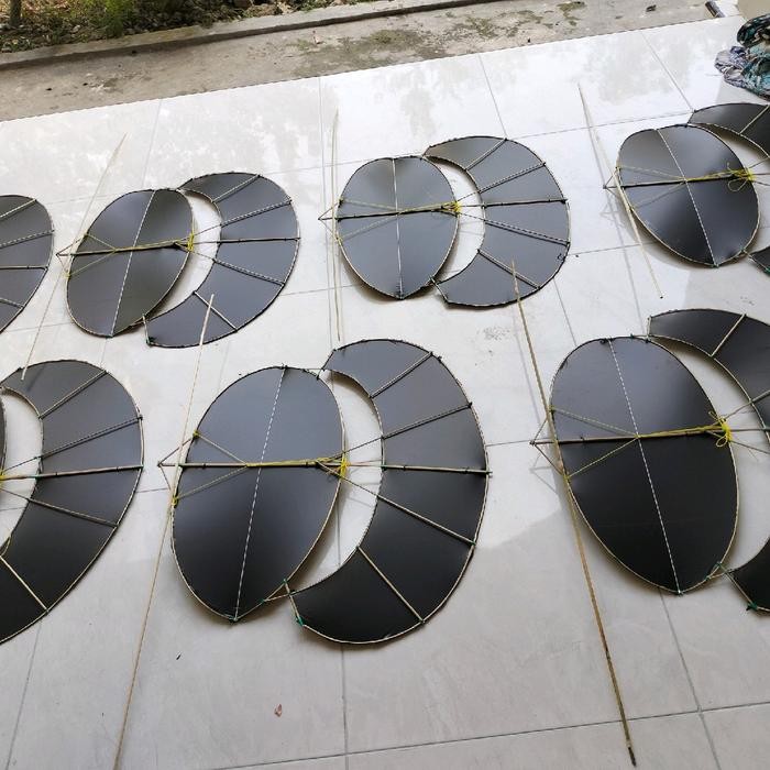 LAYANGAN GAPANGAN PEGON 1 METER SET SAMA SENDAREN