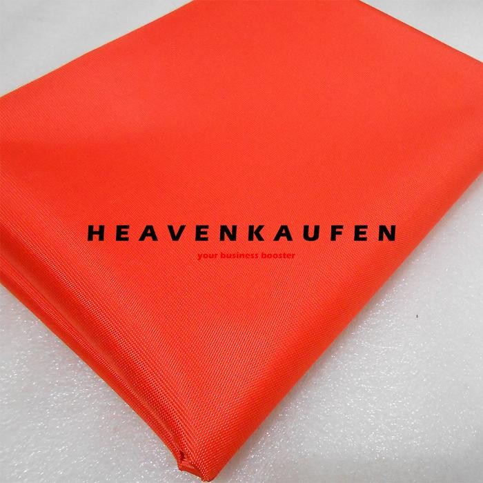 Kain Tas Cordura Nilon Glossy Warna Orange Harga Per Meter