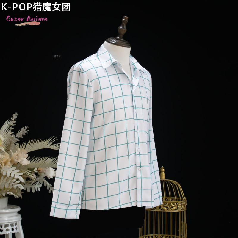 KPOP DEMON HUNTERS SAJA BOYS JINU COSPLAY COSTUME UNIFORM HALLOWEEN CARNIVAL PARTY CHRISTMAS PLAY