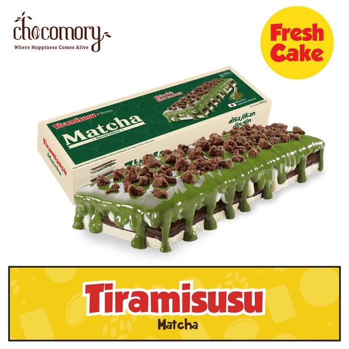 Promo Tiramisusu Matcha By Chocomory Sale