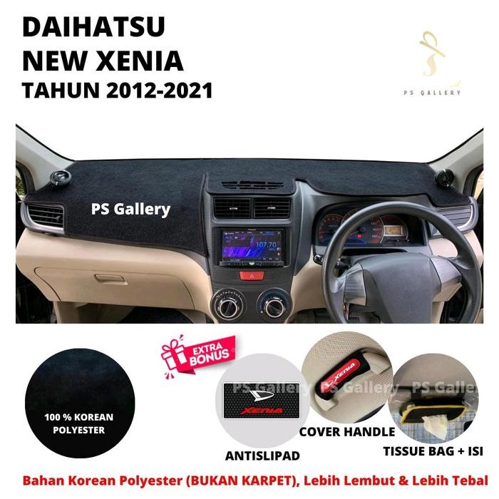 Alas Dasbor Mobil New Xenia Tahun 2012-2021 Aksesoris Cover Dashboard Premium