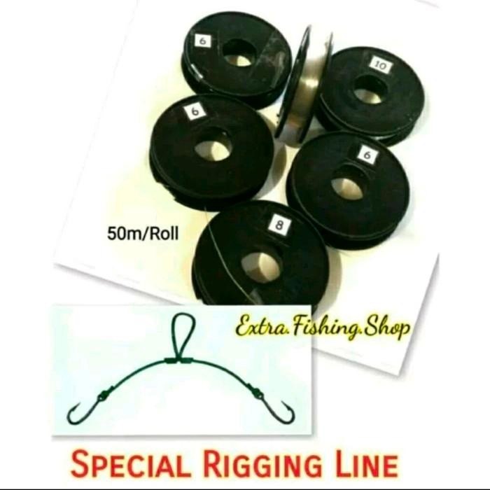 SENAR LEADER KUAT untuk ikat Mata Pancing