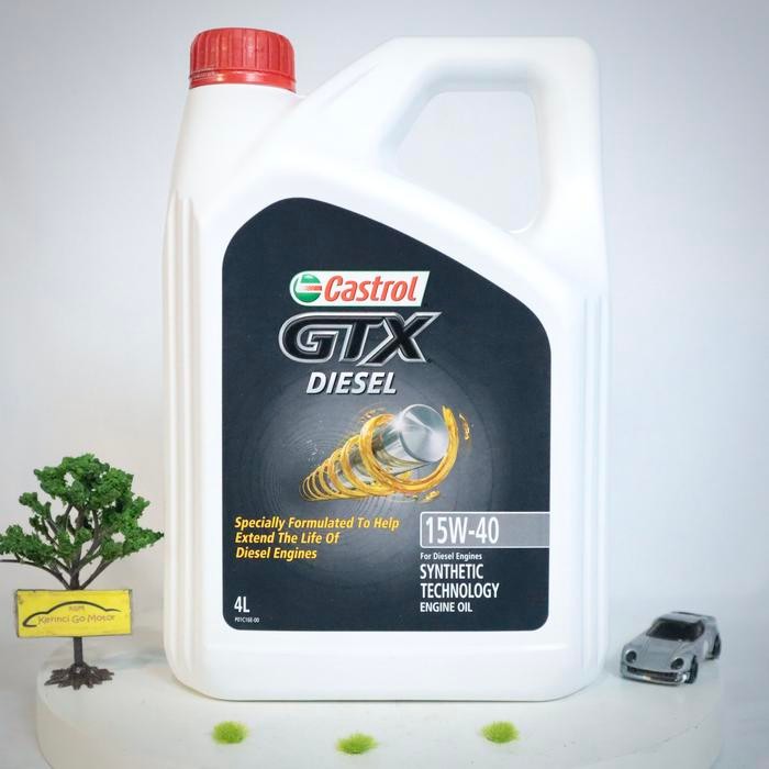 Jual Oli Castrol Gtx 15W-40 Ci-4/E7 4 Liter Diesel - Castrol Gtx 15W-40