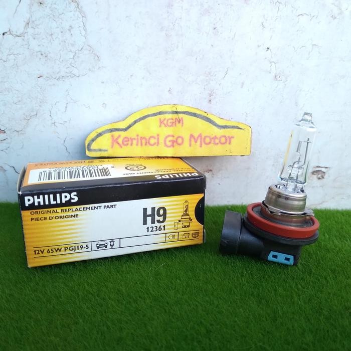 Jual Bohlam Halogen Philips H9 12V 65W 12361 - Lampu Philips Head Lamp