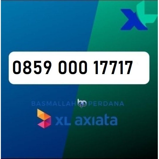 Nomor Cantik XB59 000 17717 Perdana XL 4G 5G YOP925