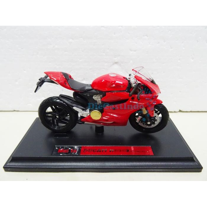 Maisto Motor - Ducati 1199 Panigale, Red - Skala 1:18
