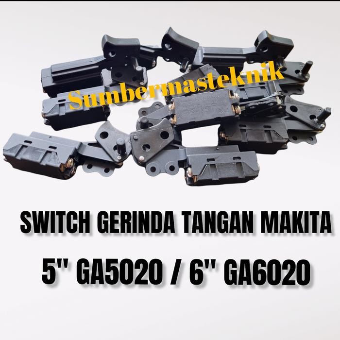 switch saklar gerinda tangan makita GA5020 gurinda makita 5" GA 5020