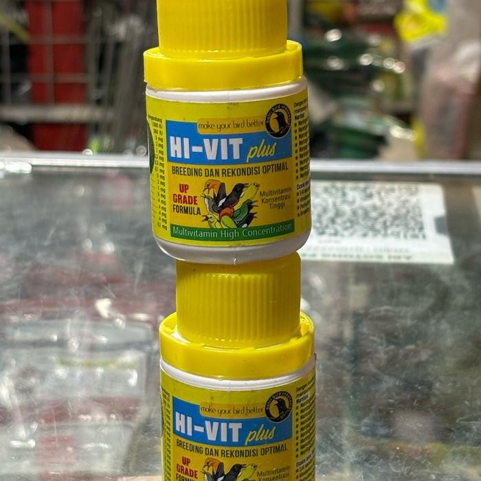 PetShoPq- Hi Vit Hi-Vit Nutribird Multivitamin Tinggi Untuk Breeding Ternak Segala Macam Jenis