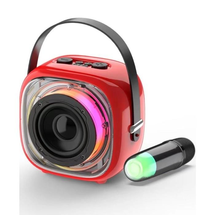 Lenyes S226 Speaker Bluetooth Karaoke Portable Wireless RGB