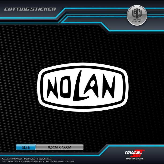 ASLI Sticker Cutting Helmet Nolan Stiker Helm READY STOCK