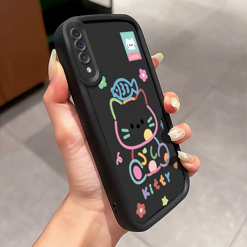 Casing Hp Samsung Galaxy A50 A50s A30s Case Casing menggambar anjing pola HP Kasing Silikon Softcase