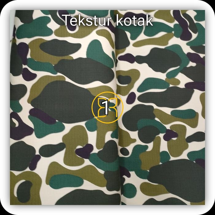 DISKON Kain loreng Kostrad - bahan ripstok TNI - kain ripstop seragam kostrad READY STOCK