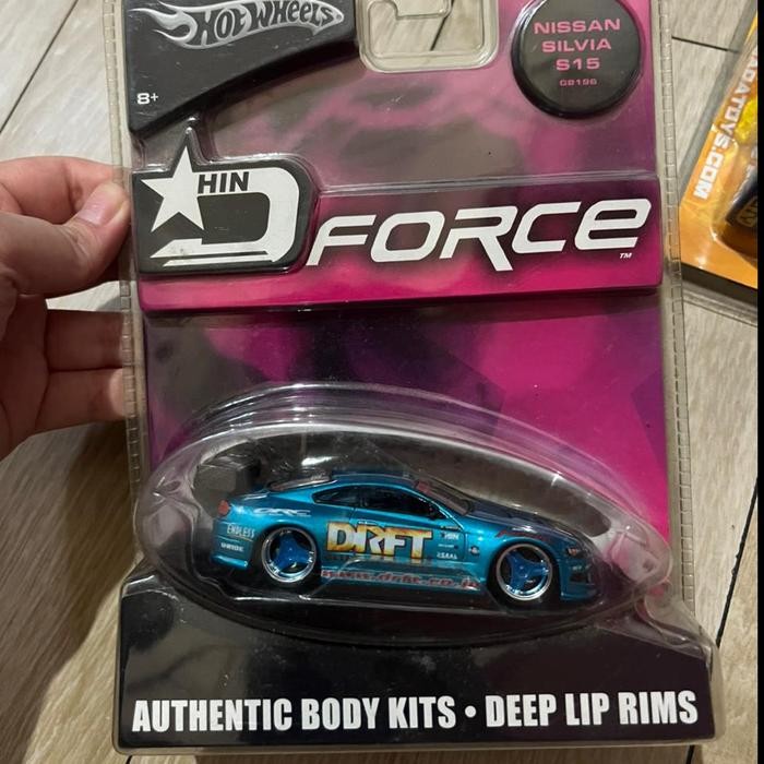 Hotwheels Nissan Silvia S15 Biru Hin D Force Rare VHTF - 2004