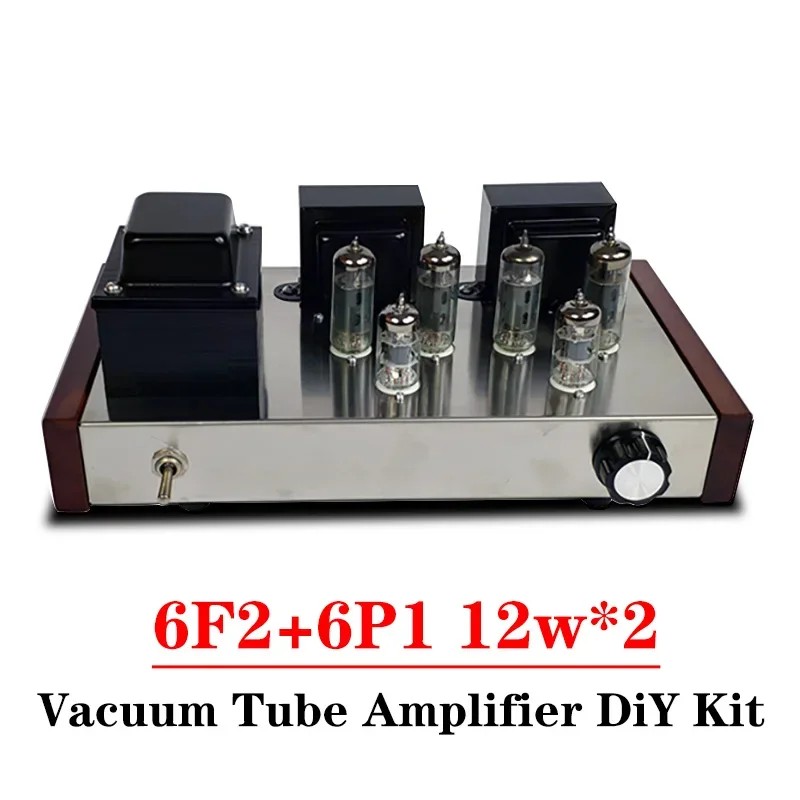 12W*2 6F2 6P1 Vacuum Tube Amplifier Kit Diy High Power Low Distortion 2-Channel Push-Pull Amp Hifi