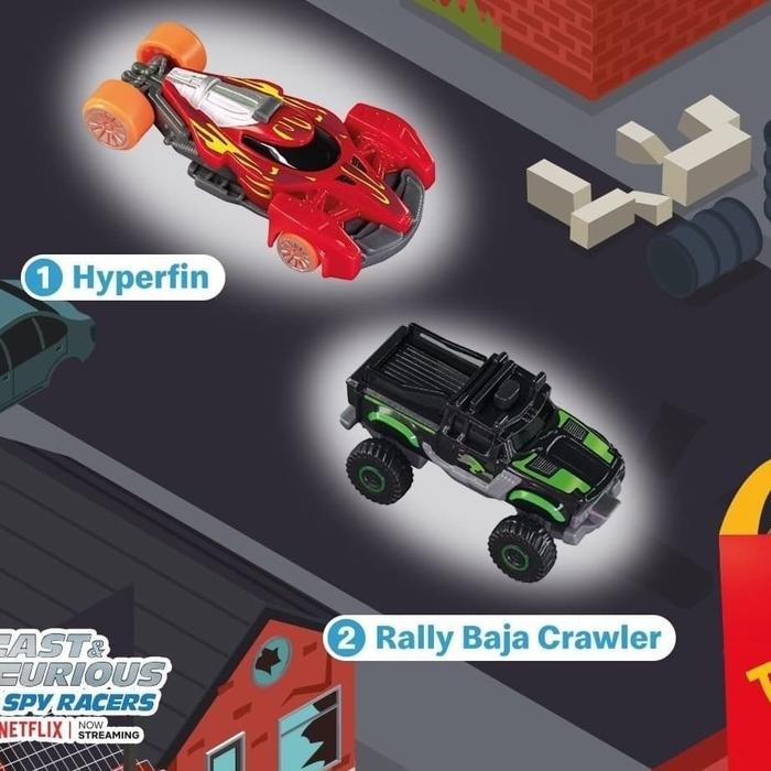 Hobi3s- Happy Meal Mcd Mcdonald Mcdonalds Ty Beanie Dan Fast Furious