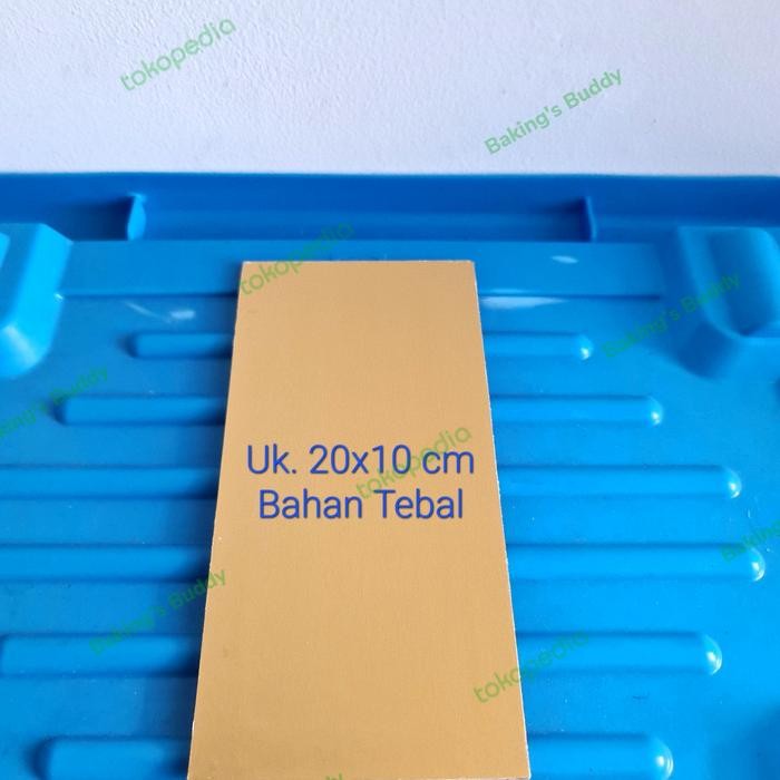 Tatakan/ Alas bolu / Kue / puding Gold - 20x10