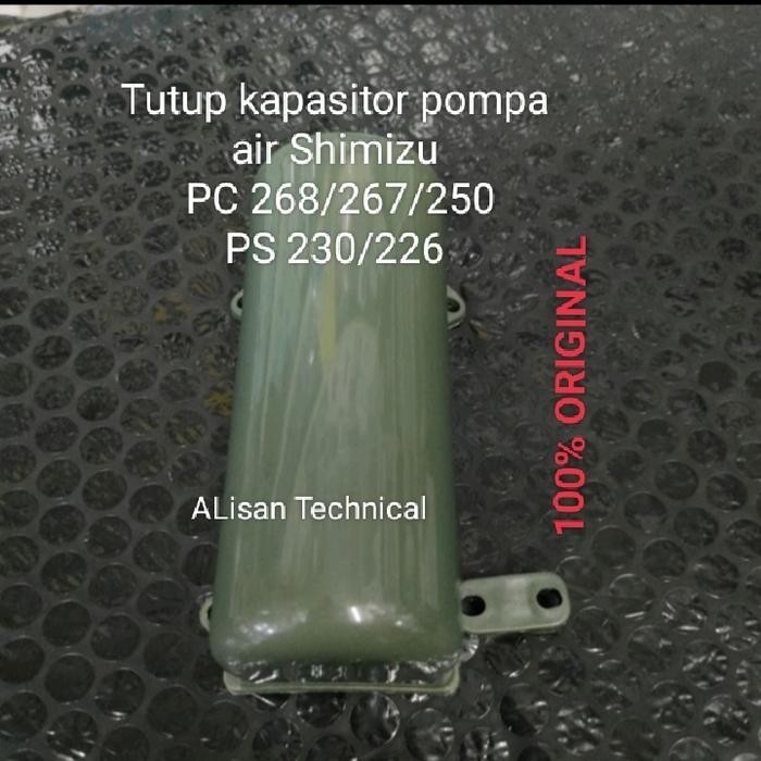 Tutup kapasitor pompa air Shimizu PC 268 267 250 ASLI ORIGINAL