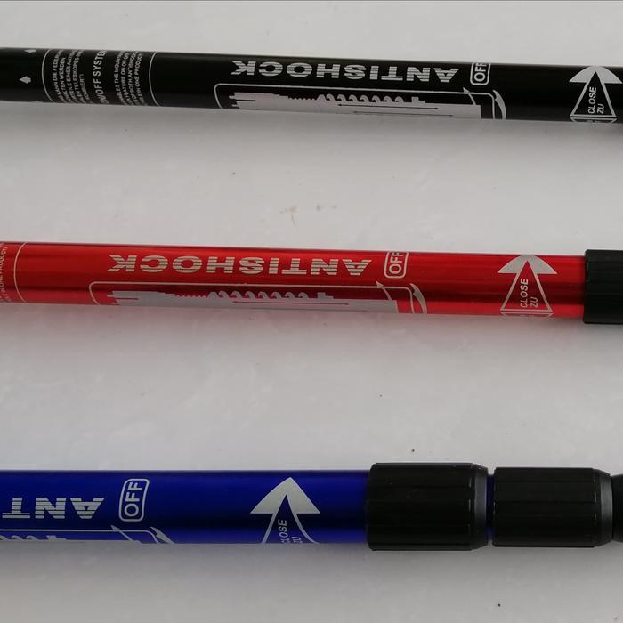 Trekking Pole 135 Cm Gagang Bengkok Track Pole Tongkat Hiking Gunung