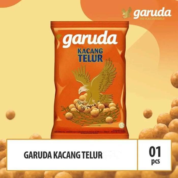 Kacang Telur * Kacang Telur Garuda * Snack Kacang * 210Gr Terlaris