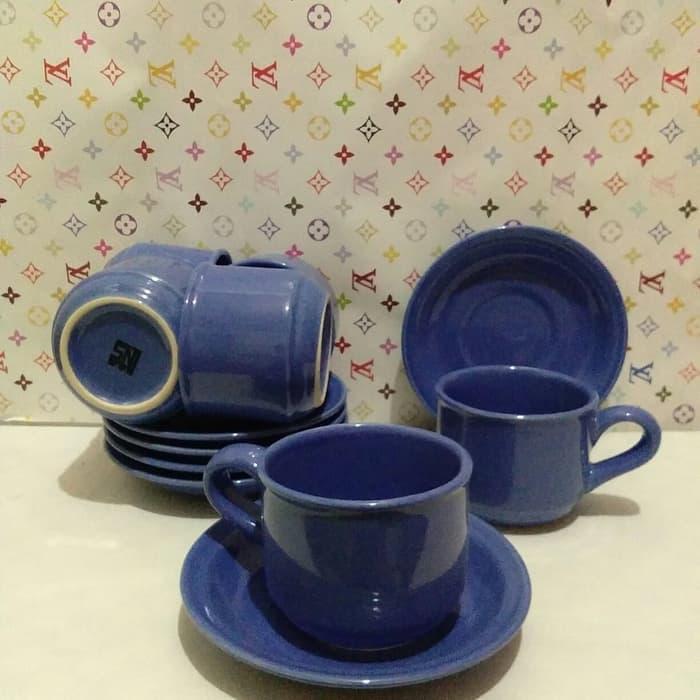 ( Khusus Gojek ) - Cangkir Set Nikura Isi 6 Set - Gelas Tea / Coffee Set Nikura 6 Set Terlaris
