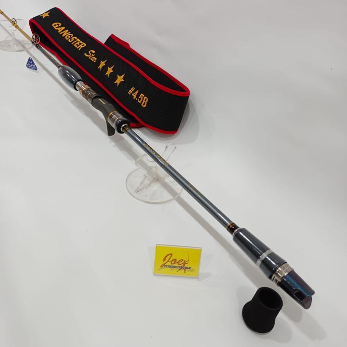Bisa Grab Rod Jm Gangster Star #4,5B Overhead 5'9" Joran Jigging Master