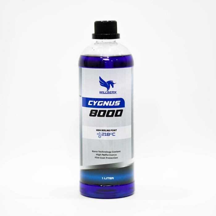 Willbern Radiator Coolant Blue Cygnus8000 1 Liter Motor Mobil #Gratisongkir