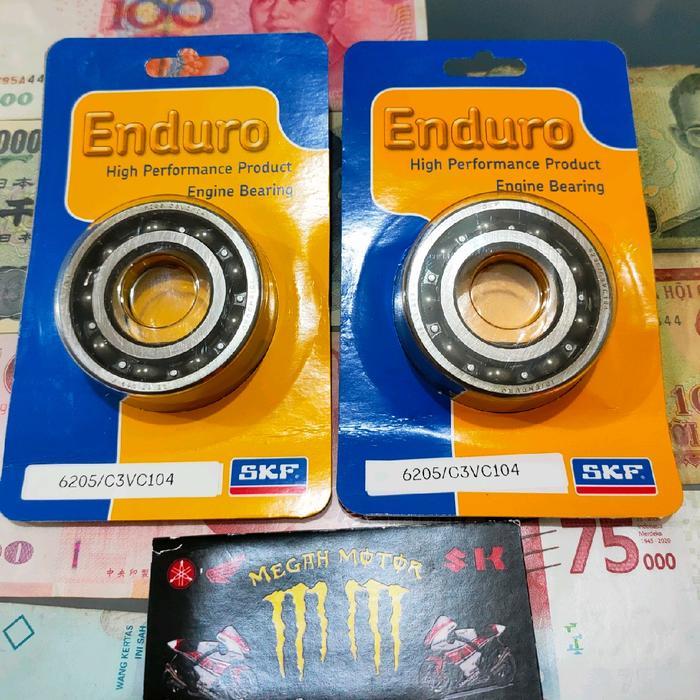 Bearing Laher Kruk Ker As 6205 Skf Enduro High Speed C3. F1. F1Z. F1Zr. Motorcycle