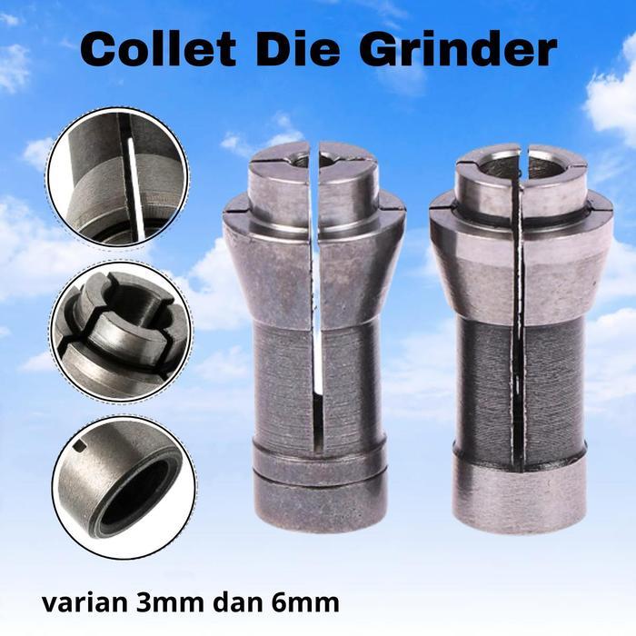 NEW Collet chuck Die grinder air grinder 3mm 6mm