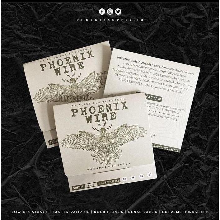 PHOENIX GODSPEED WIRE EDITION 100% AUTHENTIC / PHOENIX WIRE GODSPEED