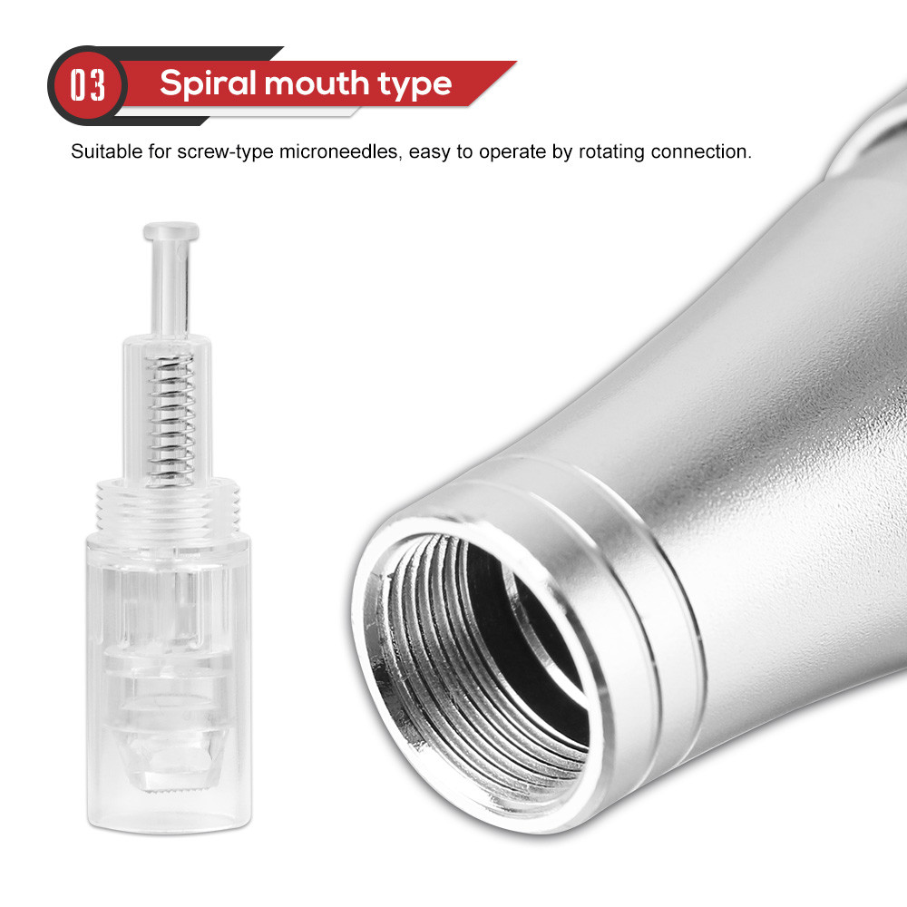Derma Pen Wireless Dermapen Beuty Care Machine Mute Electric Derma Pen Needle Cartridge