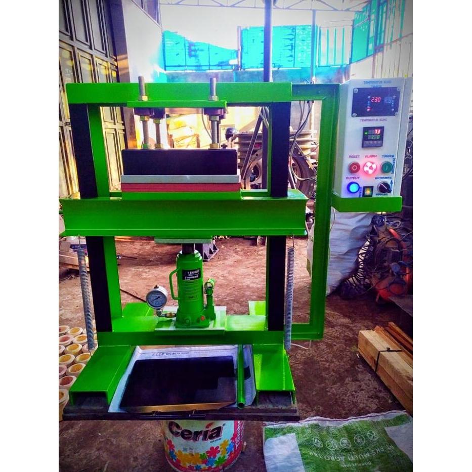 PRESS HOT STAMPING 10 TON DONGKRAK HIDROLIX - 1 UNIT MESIN