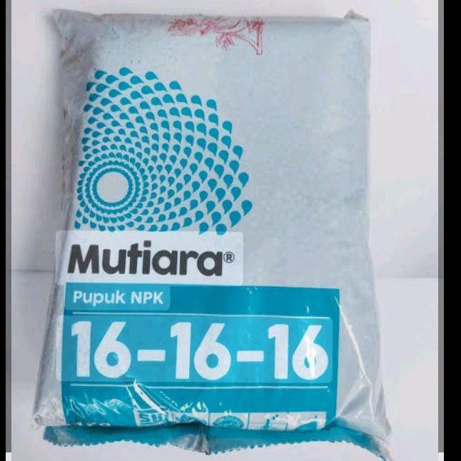 MUTIARA PUPUK NPK 16-16-16 - BERAT 1 KG - NPK 16 16 16 1KG- PUPUK