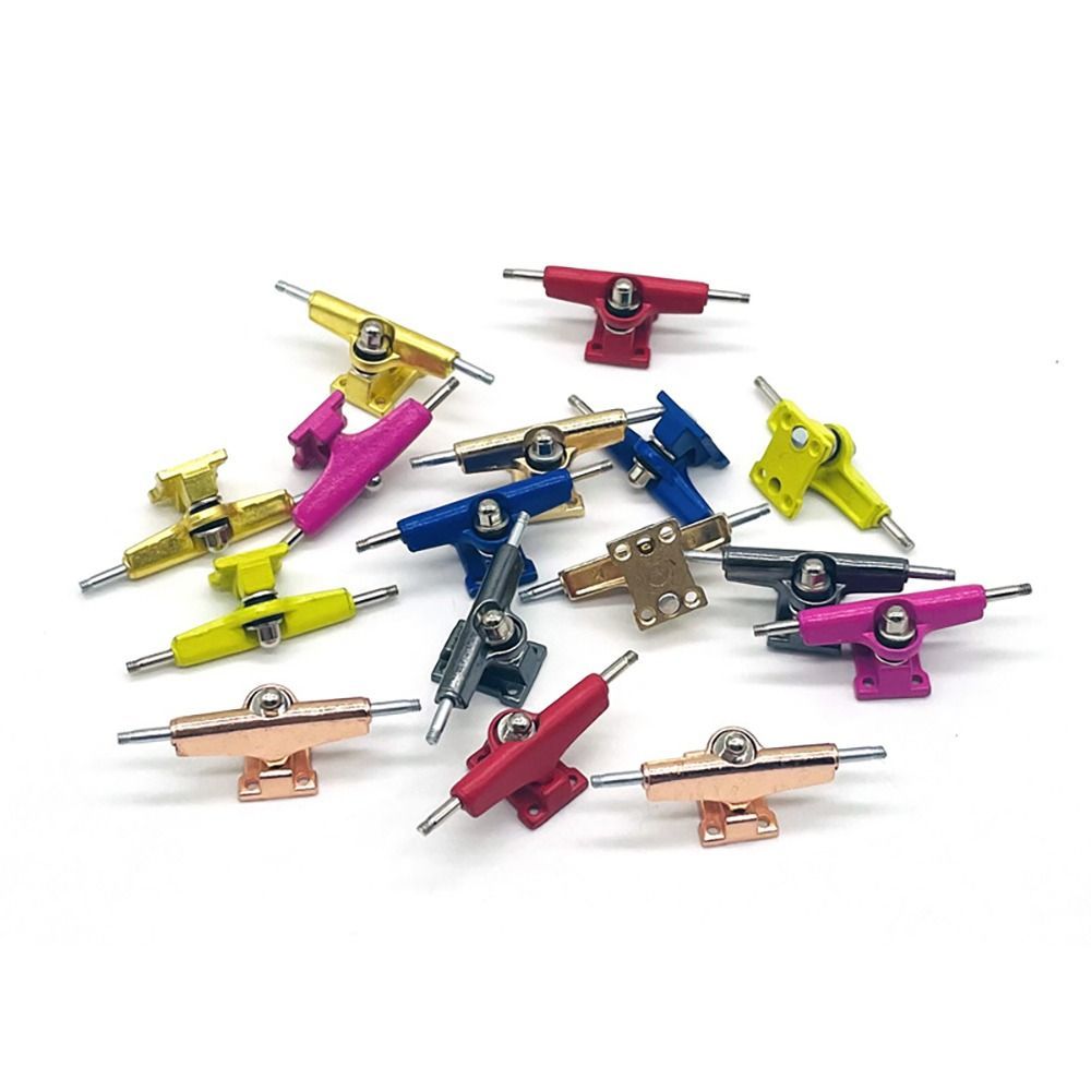 1Pair New with Nuts Fingerboard Truck Toy Hobby Collectors Truck Bolts Bearing Deck Brackets 32mm