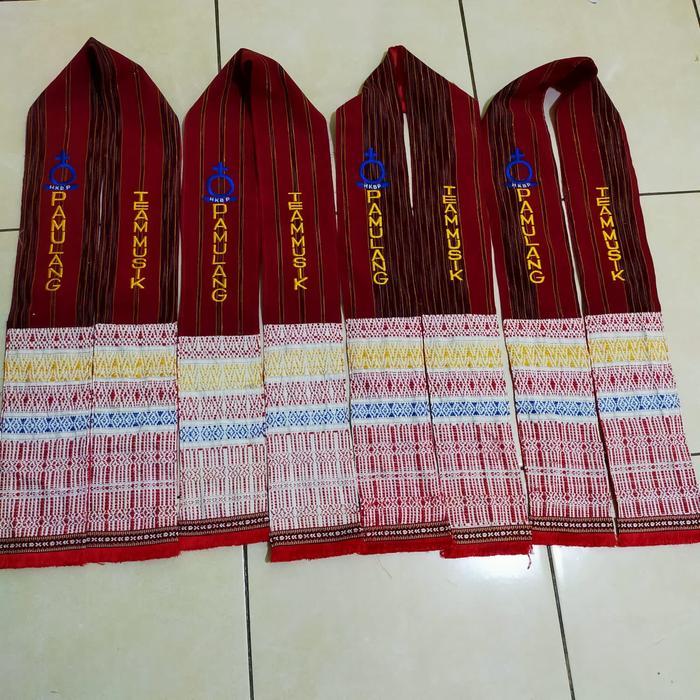 stola ulos batak pucca - syal ulos