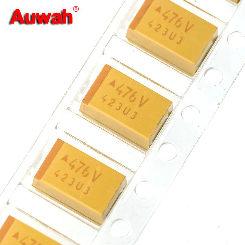 5pcs 47uF 20V 25V 35V 7343 Type E SMD Tantalum capacitor TAJE476K020RNJ TAJE476K035RNJ 476D 476E