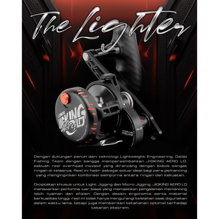 Daido - Reel Overhead Jigking Aero LD - Reel Pancing