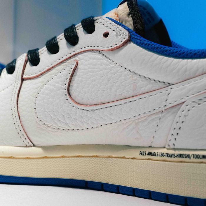 Jordan 1 Low OG Travis Scott Fragment Sail Military Blue