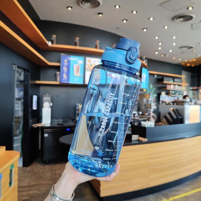 Hemm - Botol Minum / Tempat Minum Jumbo 2400 Ml Botol Minum Sport Jumbo