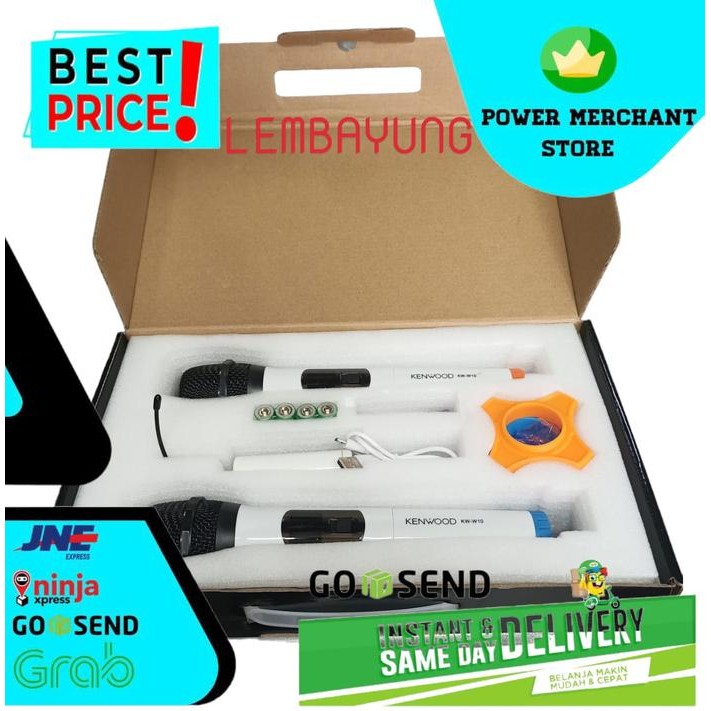 KENWOOD KW-W10 Professional Wireless Microphone