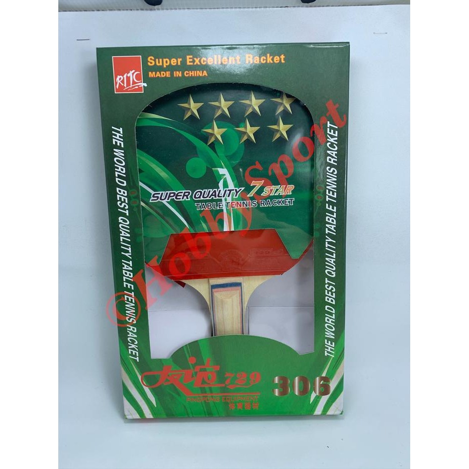 Bat Bet Bad Pingpong / Tenis Meja 729 RITC 7 Star Super Q Original best seller