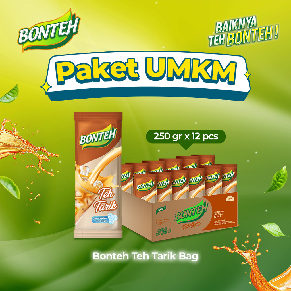 

Paket UMKM Bonteh Teh Tarik Bag 250