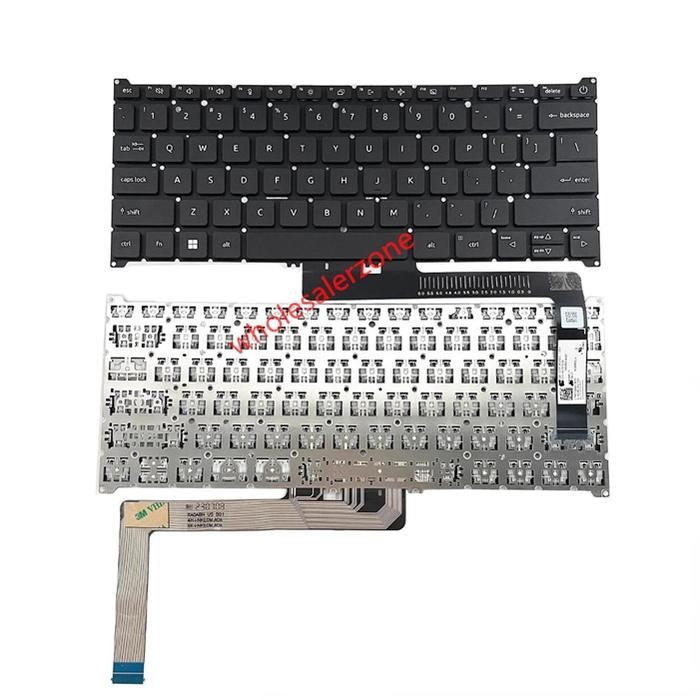 Lmmaxp857K (Pumkinpartyy) Keyboard Acer Aspire 3 Spin 14 A3Sp14-31T Hitam