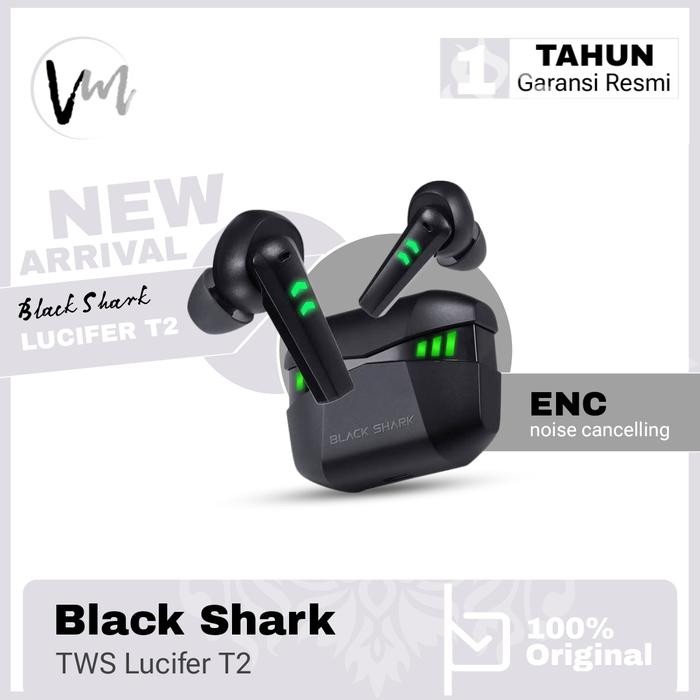 Black Shark Lucifer T2 Ultra low latency Bluetooth Gaming Earbuds TWS