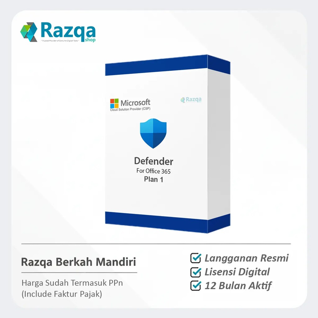 Microsoft Defender for Office 365 (Plan 1) 1 Tahun
