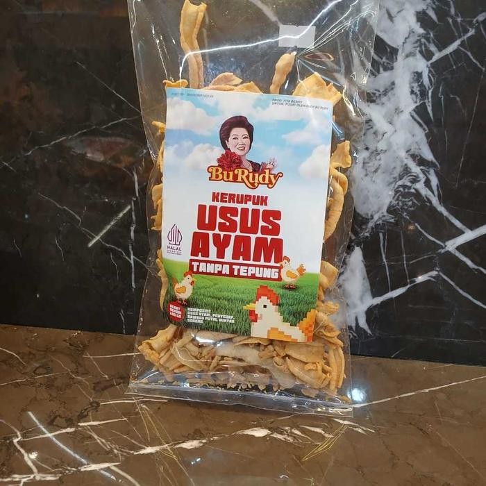

Produk Baru Bu Rudy Kerupuk Usus Ayam Tanpa Tepung 100gr
