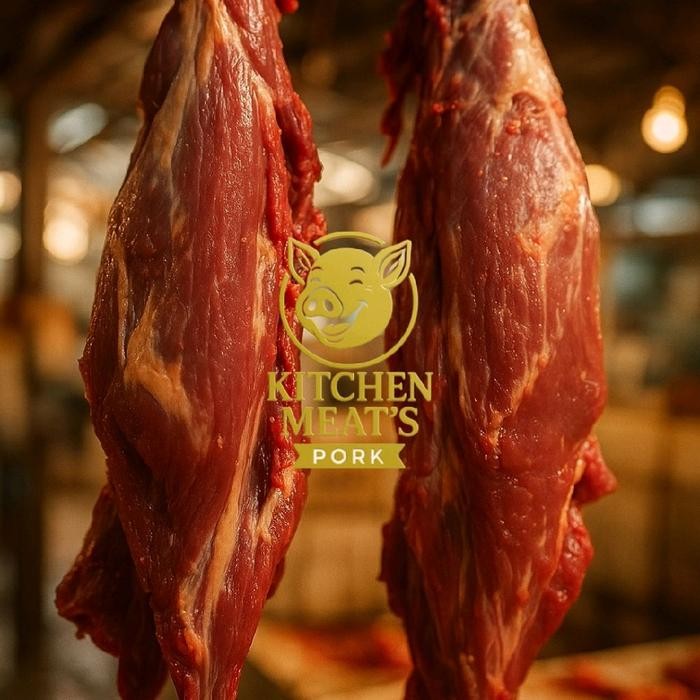 

Pilihan- Pork Tenderloin/Pork Filet/Has Dalam Babi/Lulur Dalam/Yoba/ Daging/ Frozen