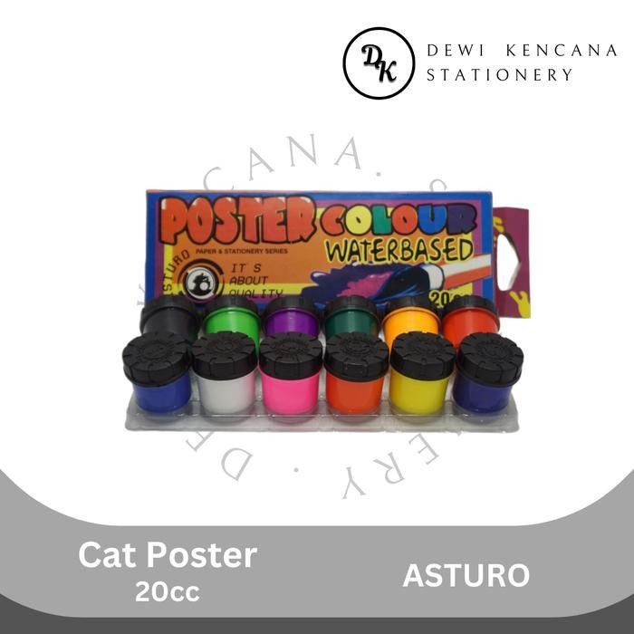 

Pilihan- Cat Poster Asturo Waterbased. Harga 1 Pak Isi 12 Btl