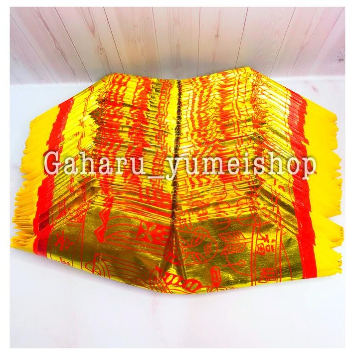 

Pilihan- Tuakim Lipat Model Yen Bao Kertas Super Emas Besar